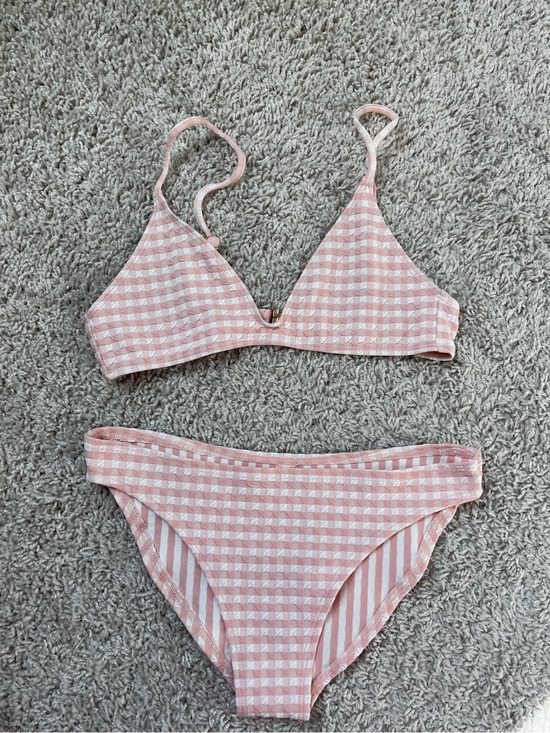 Skatie Other - Skatie Set - Pink Gingham Bikini Set
